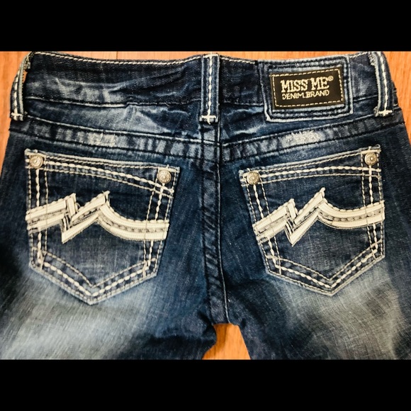 MISS ME - sz 25 straight-approx. 32” inseam - Picture 2 of 7